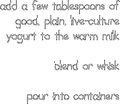 add a few tablespoons of