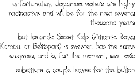 unfortunately, Japanese waters are highly