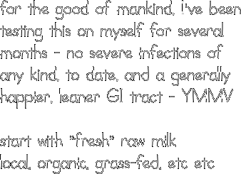 for the good of mankind,